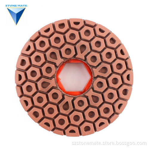 Dry Wet Stone Polishing Pads for Granite, Marble, Stone, and Tile Grinding Tools